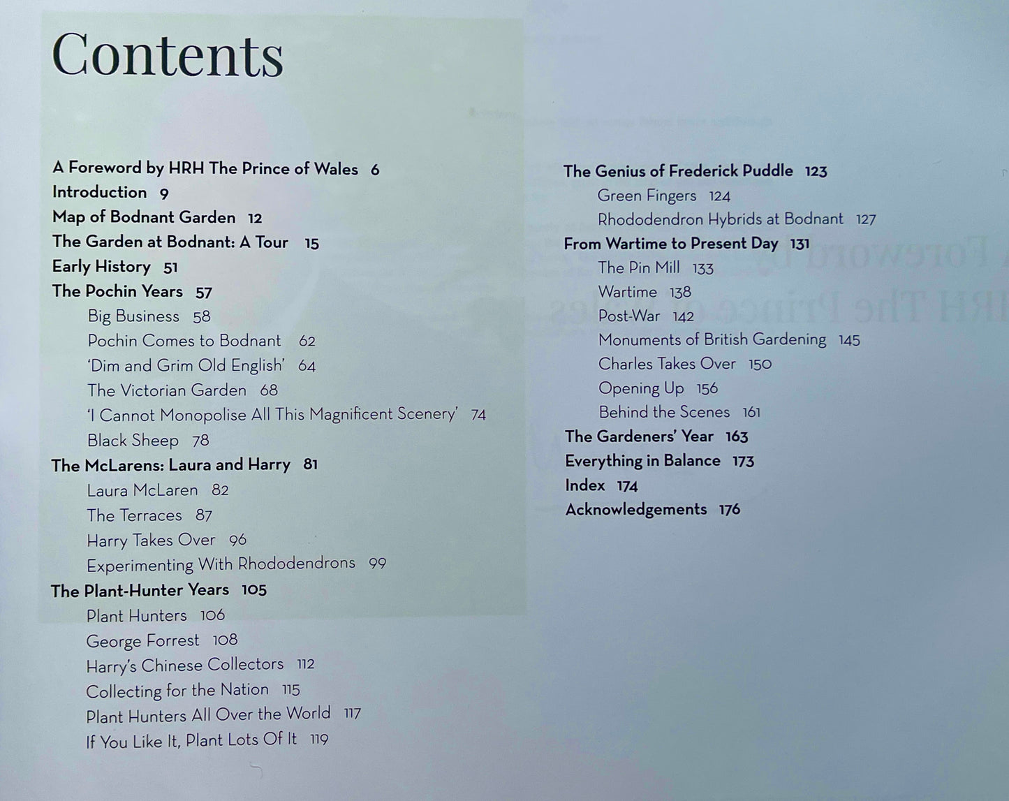 Bodnant Garden book by Iona McLaren